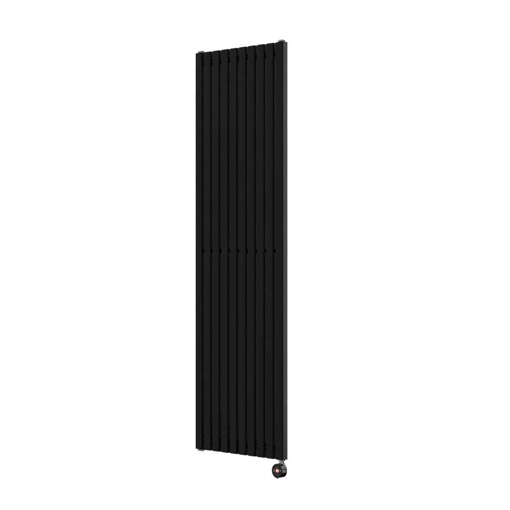 Ecostrad Adesso TriQ WiFi Vertical Designer Electric Radiator - Black 1200w (490 x 1600mm)