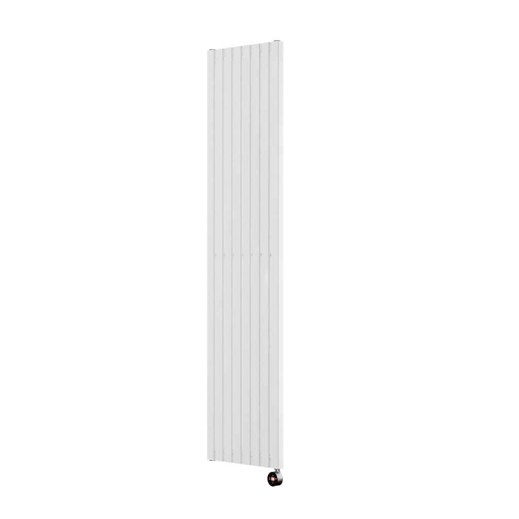 Ecostrad Adesso TriQ WiFi Vertical Designer Electric Radiator - White 1000w (390 x 1600mm)