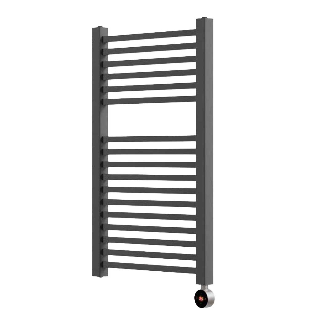 Ecostrad Cube TriQ WiFi Electric Towel Rail - Anthracite 400w (500 x 800mm)