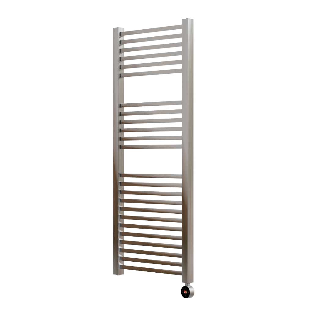Ecostrad Cube TriQ WiFi Electric Towel Rail - Chrome 600w (500 x 1200mm)