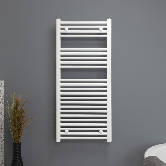 Ecostrad Fina-E Electric Towel Rail - White
