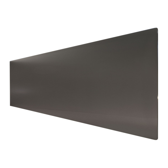 Technotherm ISP Design Glass Infrared Heating Panels - Black 690mm photo