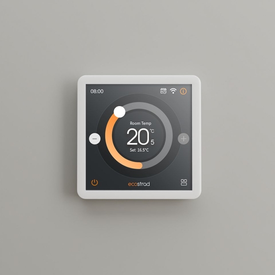 Ecostrad Touch 360 Wall Mounted Controller - White photo