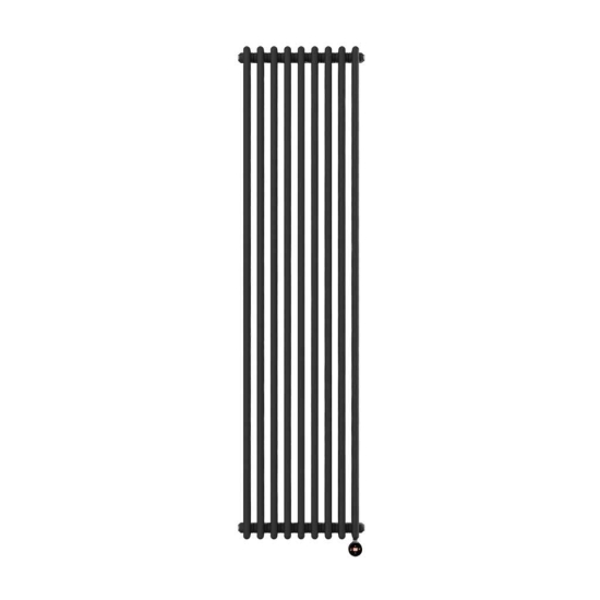 Ecostrad Allerton TriQ WiFi Vertical Triple Column Electric Radiator - Anthracite photo