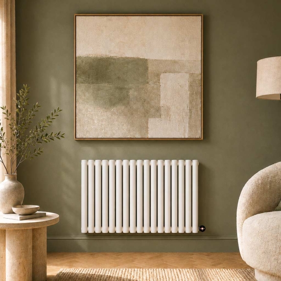 Ecostrad Allora TriQ WiFi Designer Electric Radiator - White  photo