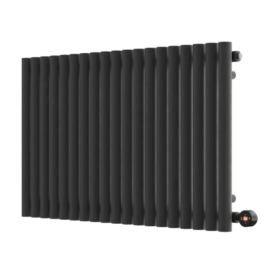 Ecostrad Alto TriQ WiFi Designer Electric Radiator - Anthracite 1200w (1032 x 600mm) photo