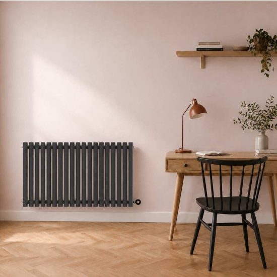 Ecostrad Alto TriQ WiFi Designer Electric Radiator - Anthracite photo