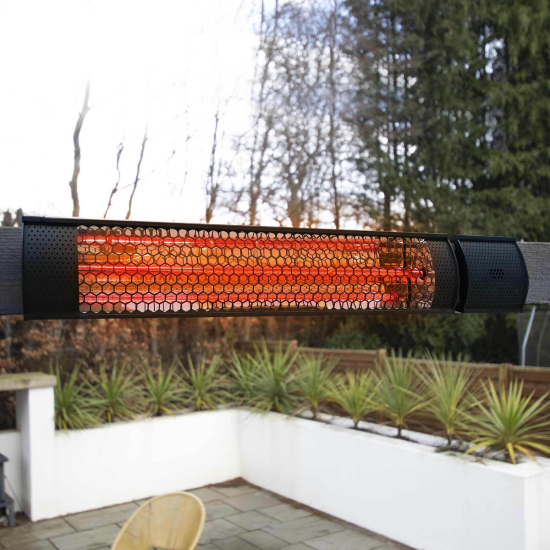 Ecostrad Sunglo Infrared Patio Heater - Black photo