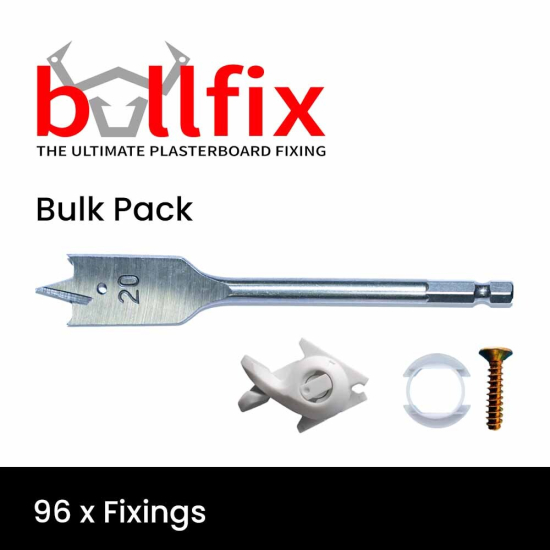 Bullfix Universal Plasterboard Fixings - Bulk Pack (96) photo