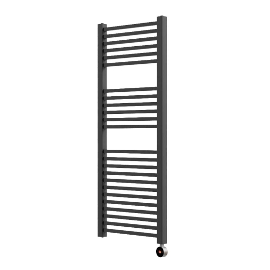 Ecostrad Cube TriQ WiFi Electric Towel Rail - Anthracite 600w (500 x 1200mm) photo