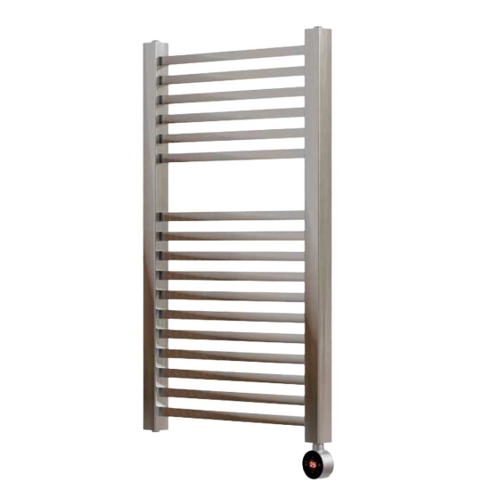 Ecostrad Cube TriQ WiFi Electric Towel Rail - Chrome 400w (500 x 800mm) photo