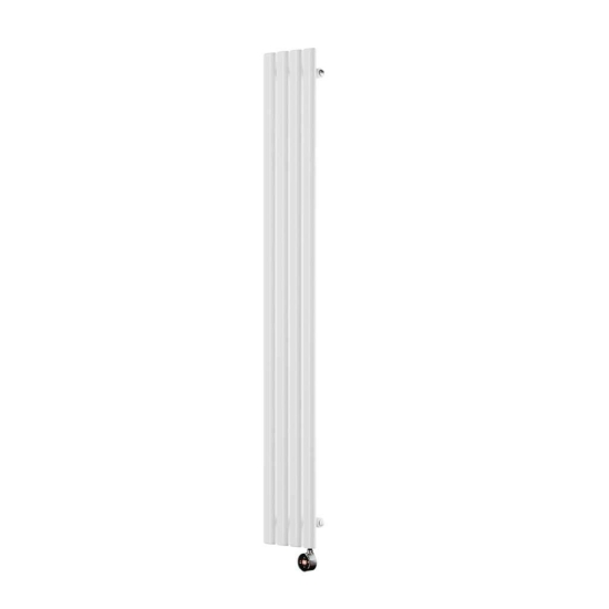 Ecostrad Allora TriQ WiFi Vertical Designer Electric Radiator - White 800w (236 x 1600mm) photo
