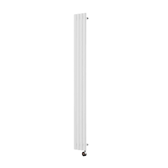 Ecostrad Allora TriQ WiFi Vertical Designer Electric Radiator - White 800w (236 x 1780mm) photo