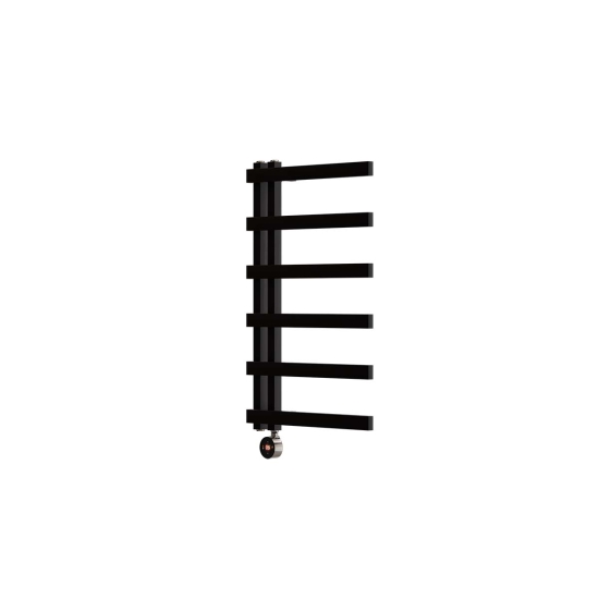Ecostrad Vanto TriQ WiFi Electric Towel Rail - Black 300w (500 x 800mm) photo