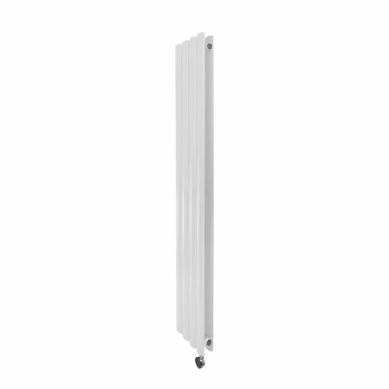 Ecostrad Allora iQ WiFi Vertical Designer Electric Radiator - White Double Panel 1200w (236 x 1600mm) photo