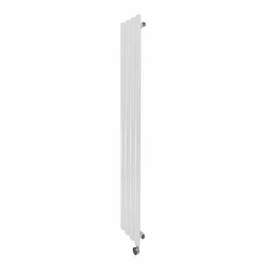 Ecostrad Allora iQ WiFi Vertical Designer Electric Radiator - White 800w (236 x 1600mm) photo