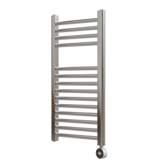 Ecostrad Fina-E TriQ WiFi Electric Towel Rail - Chrome 200w (400 x 700mm) photo