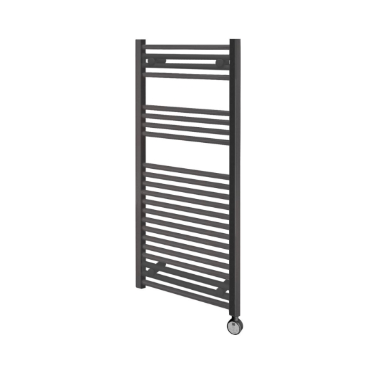 Ecostrad Fina-E Thermostatic Electric Towel Rail - Anthracite 300w (500 x 1100mm) (B-Grade) photo