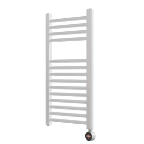 Ecostrad Fina-E TriQ WiFi Electric Towel Rail - White 200w (400 x 700mm) photo