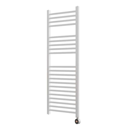 Ecostrad Fina-E TriQ WiFi Electric Towel Rail - White 400w (500 x 1200mm) photo