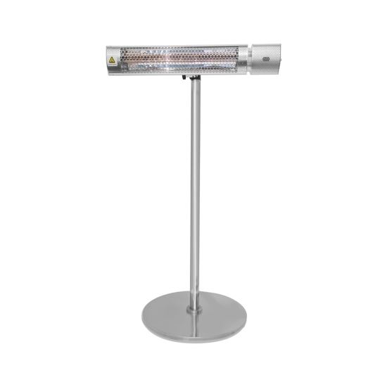 Ecostrad Infrared Patio Heater Stand - Silver photo