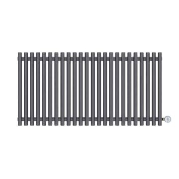 Terma Tune E Designer Electric Radiator - Anthracite 1000w (1190 x 600mm)