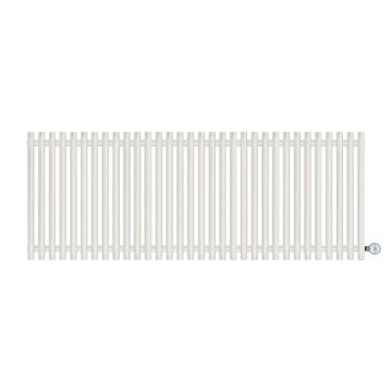 Terma Tune E Designer Electric Radiator - White 1200w (1590 x 600mm)