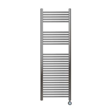 Ecostrad Fina-E Velto Thermostatic Electric Towel Rail - Chrome 600w (500 x 1500mm)