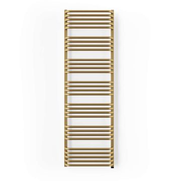 Terma Alex ONE Designer Electric Towel Rail - Brass 800w