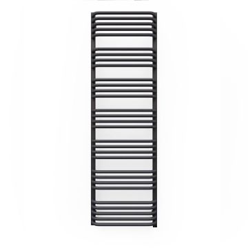 Terma Alex ONE Designer Electric Towel Rail - Grey 800w (500 x 1580mm)
