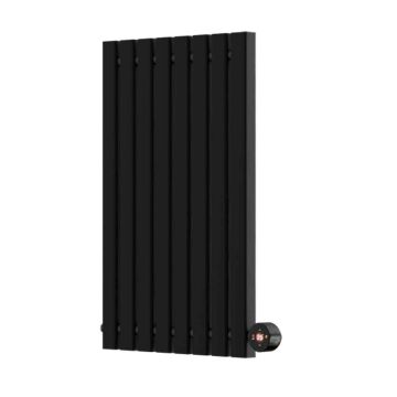 Ecostrad Adesso TriQ WiFi Designer Electric Radiator - Black 300w (390 x 600mm)