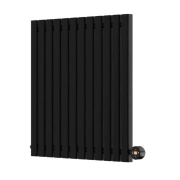 Ecostrad Adesso TriQ WiFi Designer Electric Radiator - Black 600w (590 x 600mm)