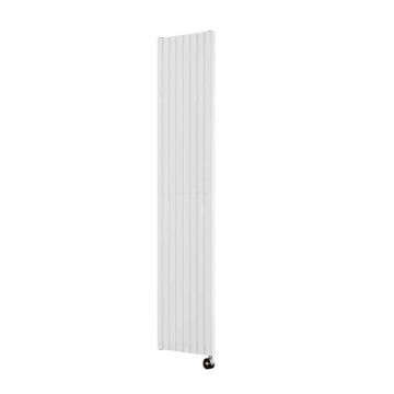 Ecostrad Adesso TriQ WiFi Vertical Designer Electric Radiator - White 1000w (390 x 1600mm)