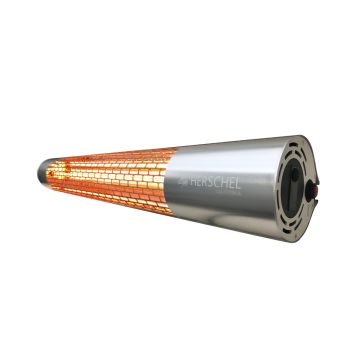 Herschel California Infrared Heater - Silver 2kW with Remote