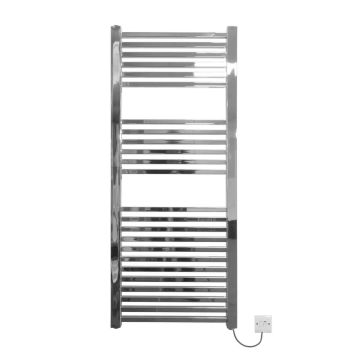 Ecostrad Cube Electric Towel Rail - Chrome 600w (500 x 1200mm)
