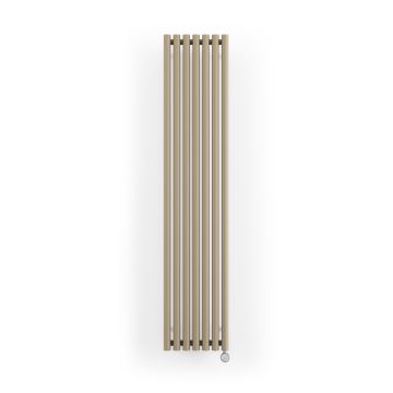 Terma Rolo E Vertical Designer Electric Radiator – Quartz Mocha 800w (370 x 1800mm)