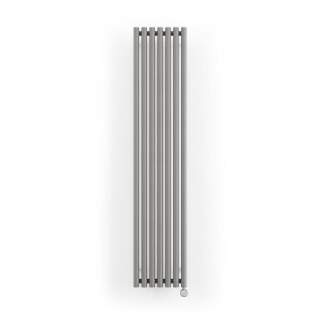 Terma Rolo E Vertical Designer Electric Radiator - Salt 'n' Pepper 800w (370 x 1800mm)