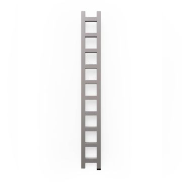 Terma Easy ONE Designer Electric Towel Rail - Grey 300w 
