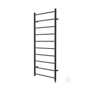Ecostrad Round Jet Electric Towel Rail - Anthracite 400w (500 x 1200mm)