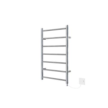 Ecostrad Round Jet Electric Towel Rail - Chrome 200w (500 x 800mm)