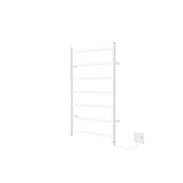 Ecostrad Round Jet Electric Towel Rail - White 300w (500 x 800mm)