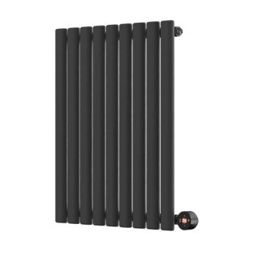 Ecostrad Allora TriQ WiFi Designer Electric Radiator - Anthracite 600w (595 x 635mm)