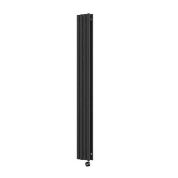 Ecostrad Allora TriQ WiFi Vertical Designer Electric Radiator - Anthracite Double Panel 1200w (236 x 1780mm)