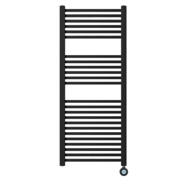 Ecostrad Cube Velto Thermostatic Electric Towel Rail - Anthracite 600w (500 x 1200mm)
