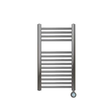 Ecostrad Fina-E Velto Thermostatic Electric Towel Rail - Chrome 200w (400 x 700mm)