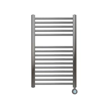 Ecostrad Fina-E Velto Thermostatic Electric Towel Rail - Chrome 200w (500 x 800mm)