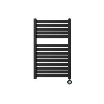 Ecostrad Scala Velto Thermostatic Electric Towel Rail - Anthracite 400w (500 x 800mm)