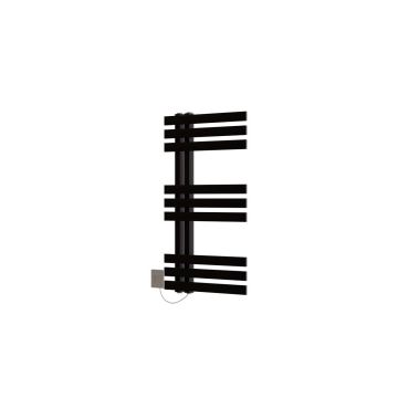 Ecostrad Scena Electric Towel Rail - Black 300w (500 x 800mm)