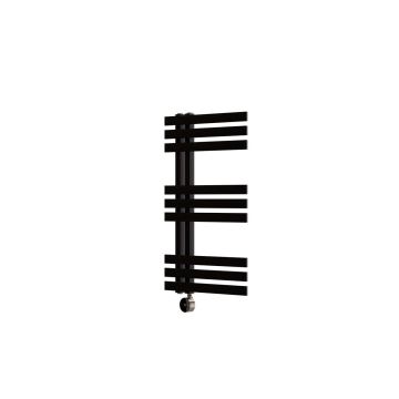 Ecostrad Scena TriQ WiFi Electric Towel Rail - Black 300w (500 x 800mm)