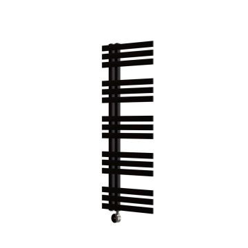 Ecostrad Scena TriQ WiFi Electric Towel Rail - Black 600w (500 x 1200mm)